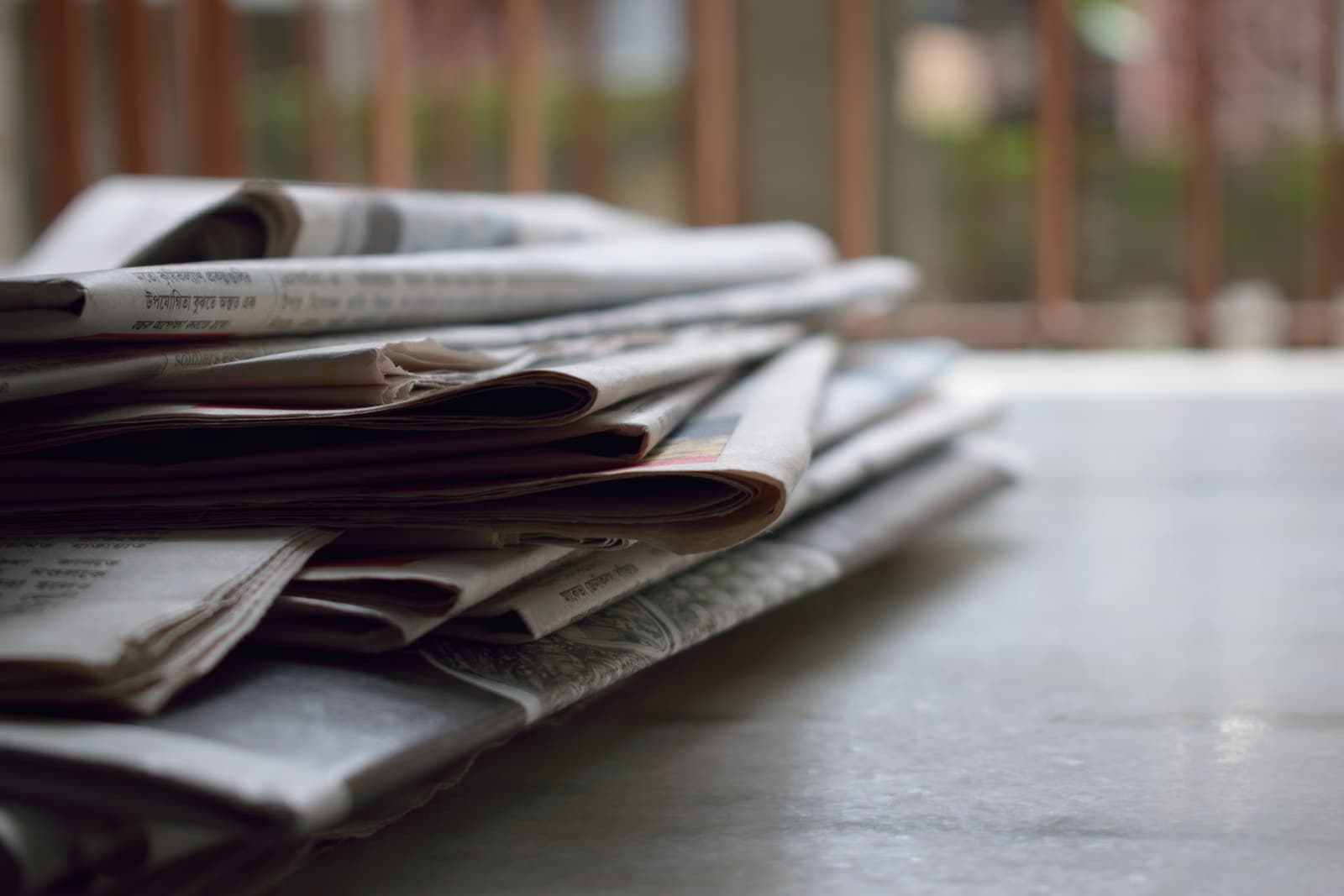News desk and media assets